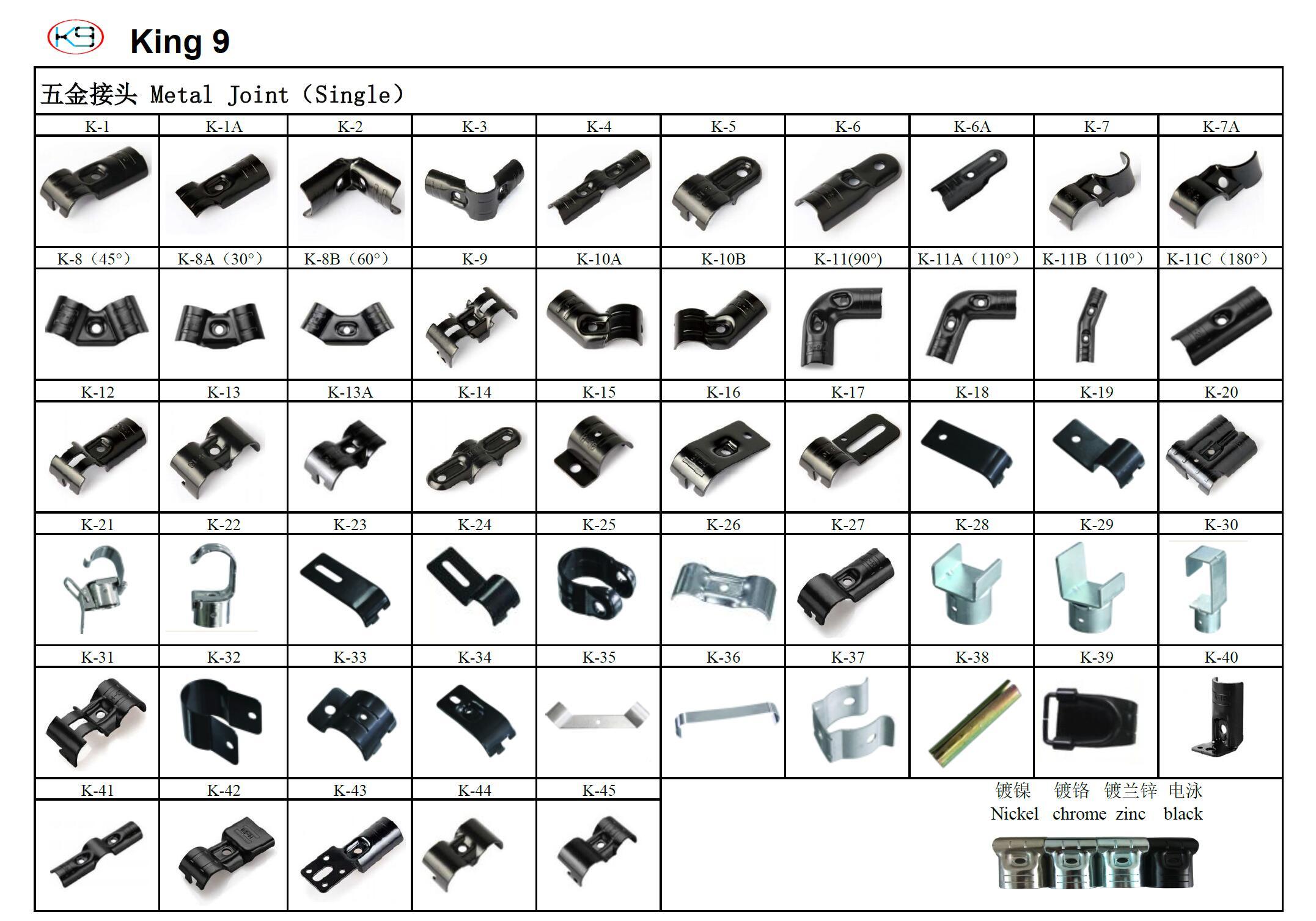 High-quality Metal Joints K-1(H-1)