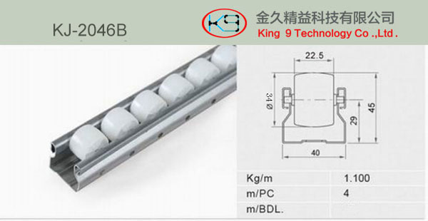 Steel roller track (KJ-2046B)